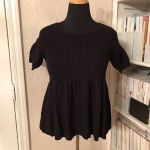 Loft Peplum Knit Top
